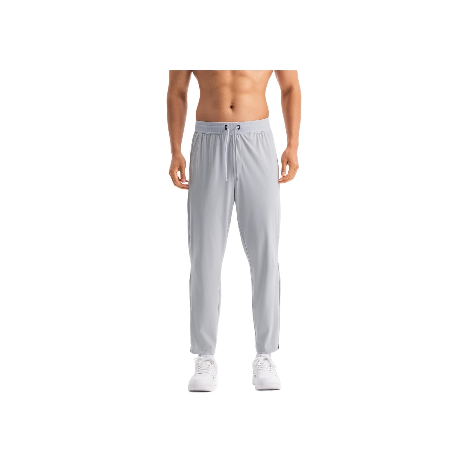 Штаны DECATHLON Повседневные брюки мужские цвет цинковый серый - изображение 1