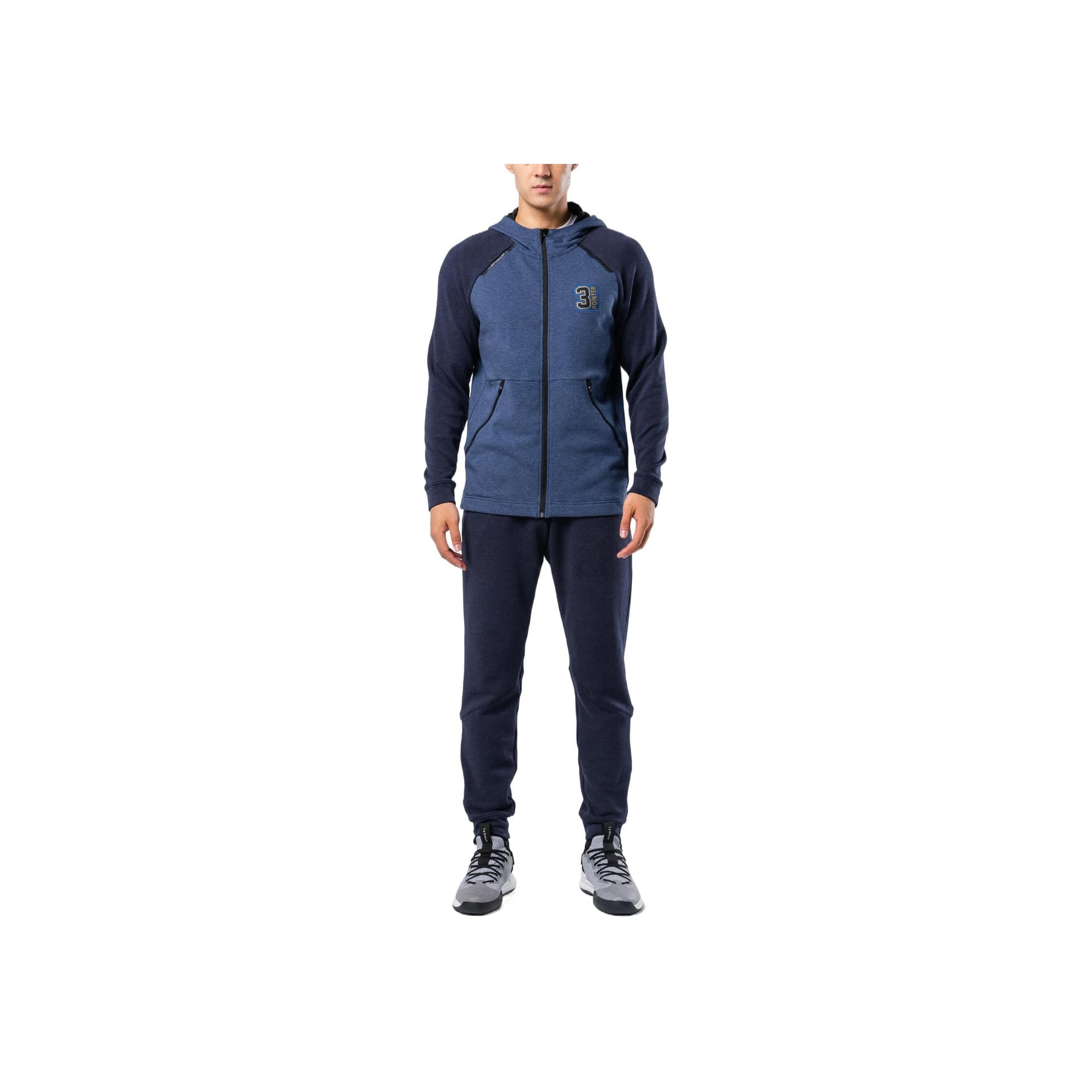 Штаны DECATHLON Повседневные брюки мужские темно-синие - изображение 3
