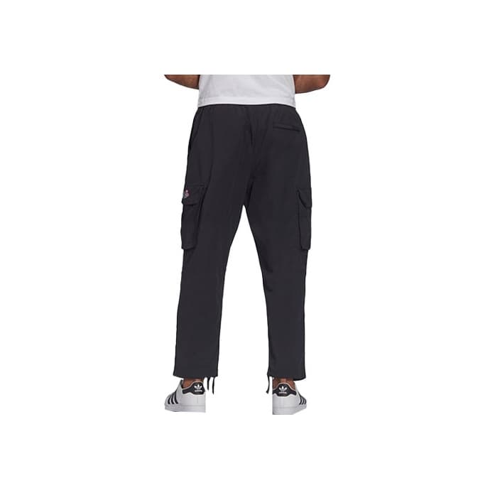 Штаны Adidas Originals Вязаные Тренировочные Штаны Мужские Черные - изображение 2