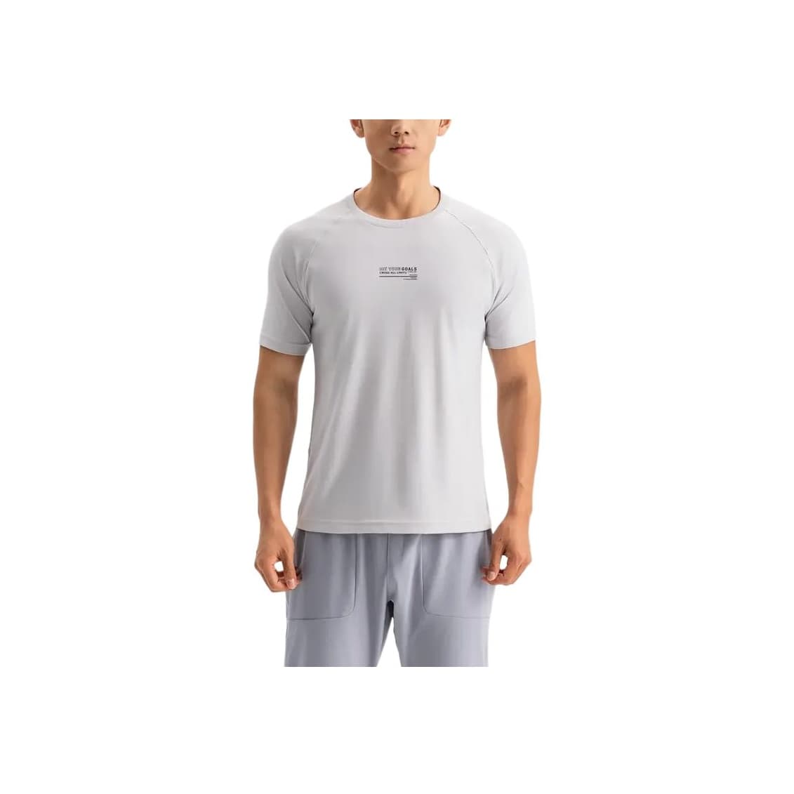 Футболка DECATHLON T-рубашка мужская цвет цинково-серый - изображение 1