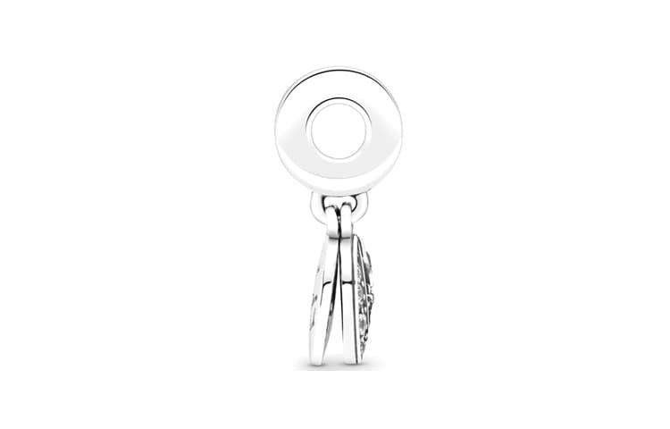 Кулон Pandora Moon and Star Pendant Charm Silver - изображение 2