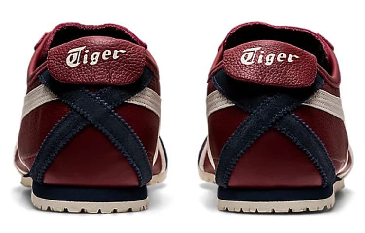 Кроссовки Onitsuka Tiger Mexico 66 Burgundy - изображение 5