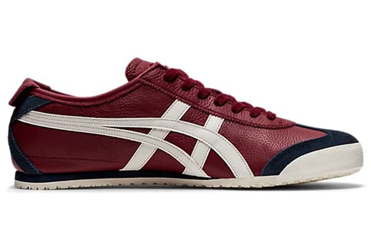 Кроссовки Onitsuka Tiger Mexico 66 Burgundy - изображение 2