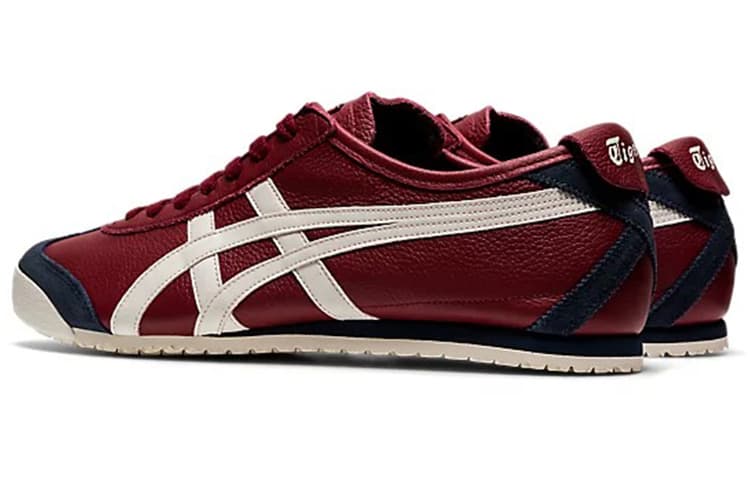 Кроссовки Onitsuka Tiger Mexico 66 Burgundy - изображение 4