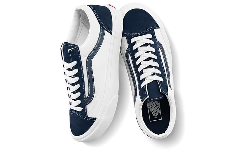 Кроссовки Vans Style 36 White Blue - изображение 4