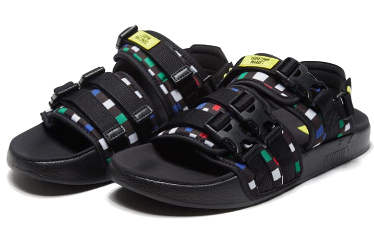 Сандалии с ремешком Chinatown Market x PUMA Leadcat Black - изображение 3