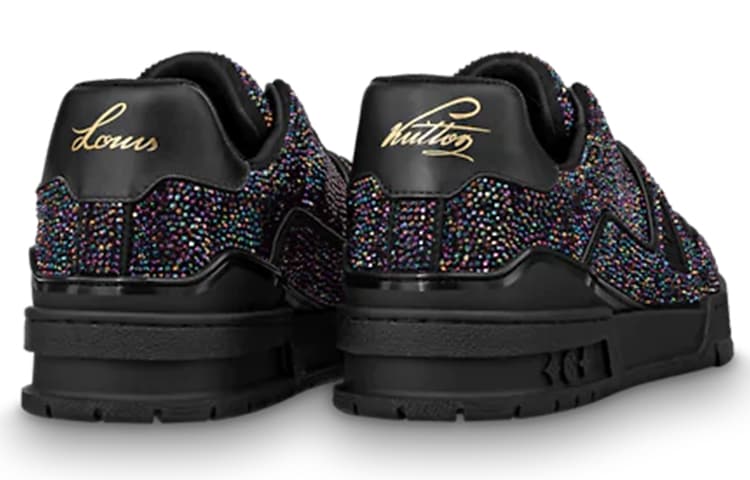Кроссовки Louis Vuitton Trainer Black Starry - изображение 3