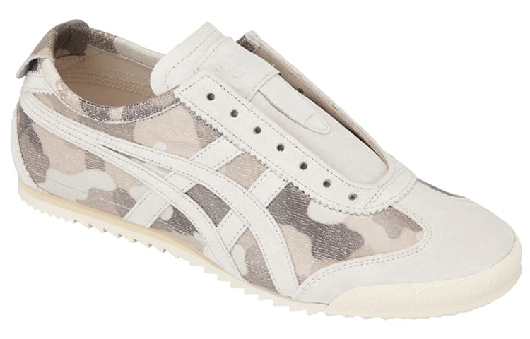 Кроссовки для бега Onitsuka Tiger Mexico Slip-On Deluxe White Grey - изображение 3