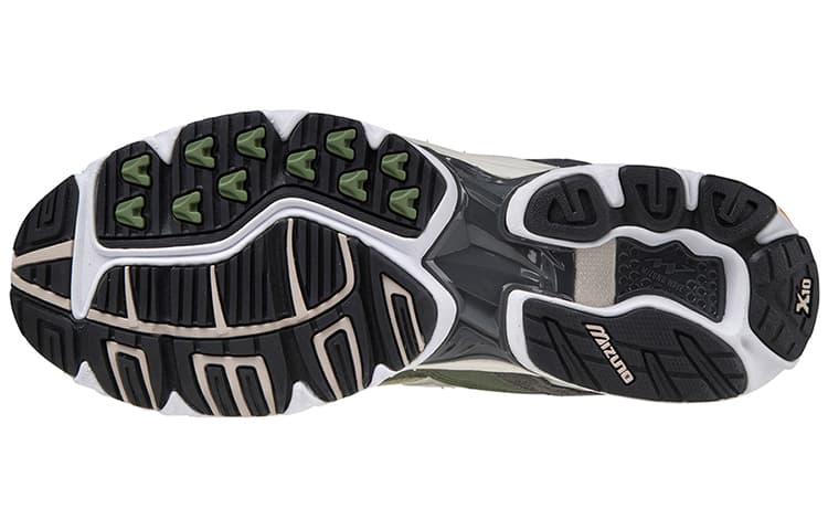 Кроссовки Mizuno Rider 10 Grey Green - изображение 5