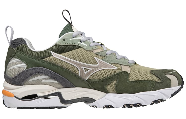 Кроссовки Mizuno Rider 10 Grey Green - изображение 2