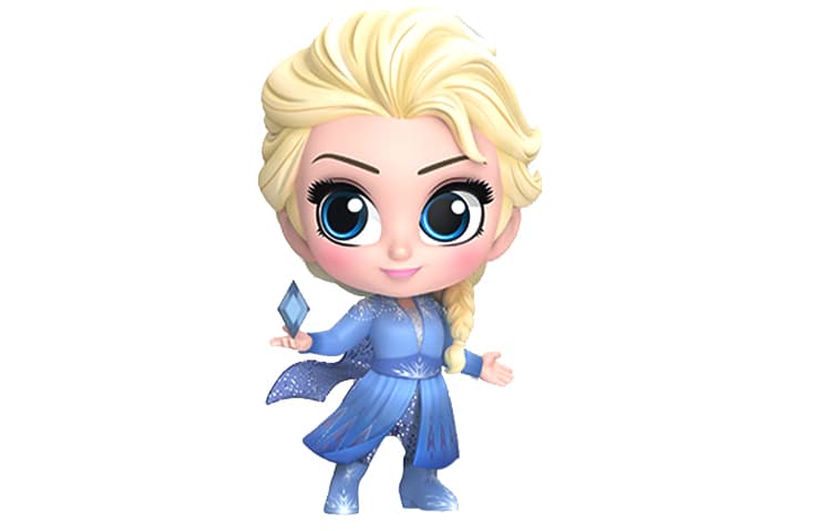 Фигурка Hot Toys Elsa Anna Cosbaby Set - изображение 4