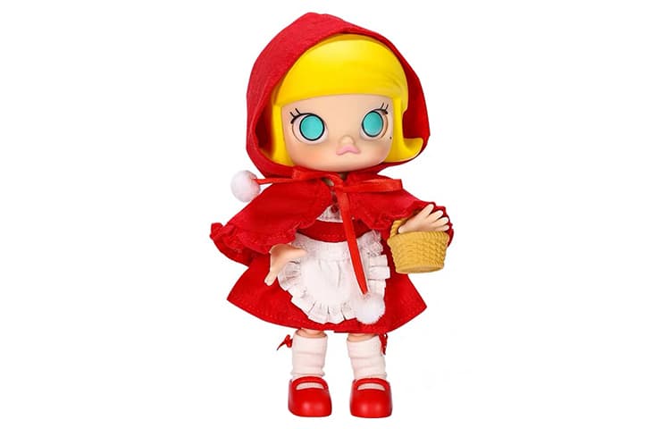 Фигурка POP MART MOLLY Kenny Swork x MOLLY Little Red Riding Hood BJD - изображение 1