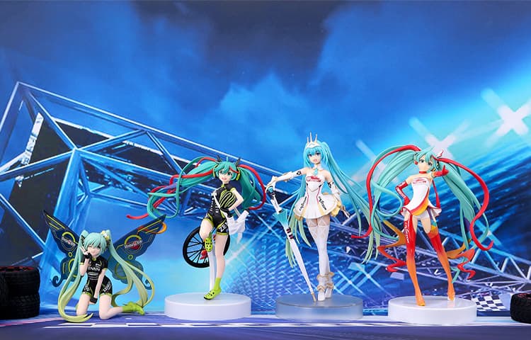 Фигурка BANPRESTO racing miku 2015-2017 4 - изображение 8
