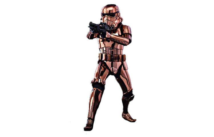 Фигурка Hot Toys Star Wars Stormtrooper Rose Gold Limited Edition 1/6 Scale Figure - изображение 3