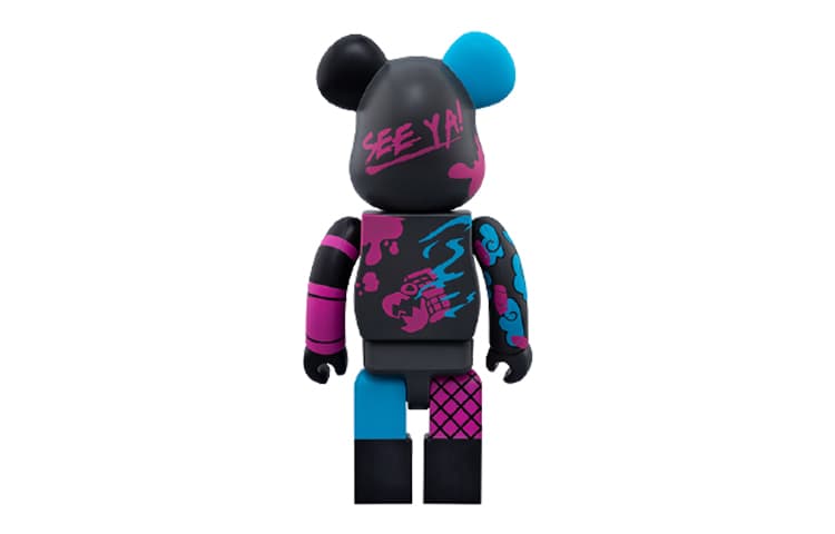 Фигурка BE@RBRICK x League of Legends Jinx Graffiti Figure 100%400% - изображение 2
