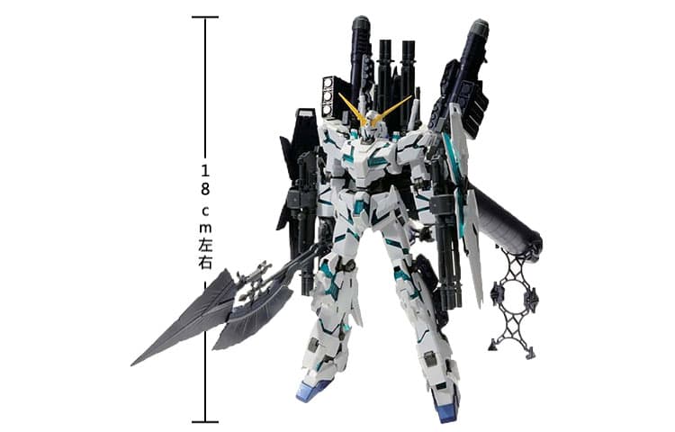 BANDAI MG 1100 1 UC 18cm - изображение 5