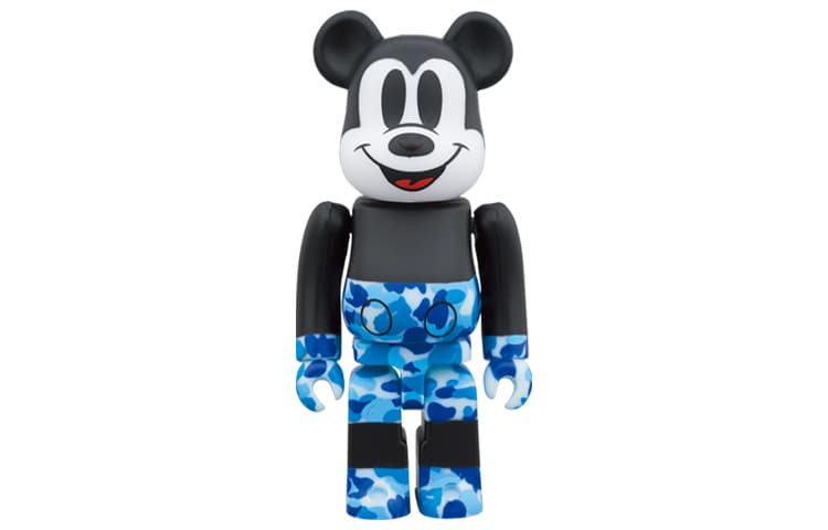 Фигурка BERBRICK x BAPE BLACK MICKEY MOUSE 7cm28cm - изображение 2