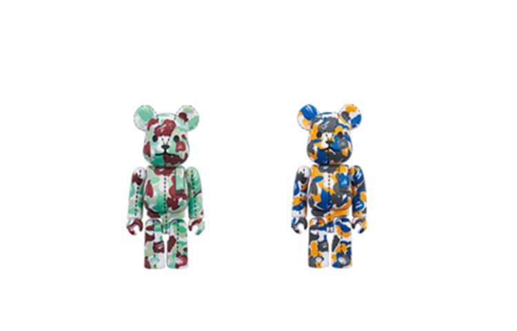 Фигурка BERBRICK x BAPE CAMO 1 100 24 - изображение 4