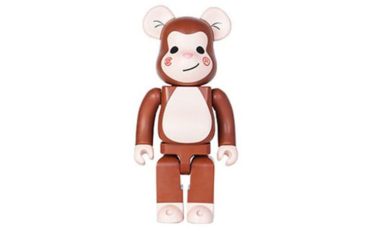 Фигурка BE@RBRICK x CLOT Medicom Toy Monkey - изображение 1