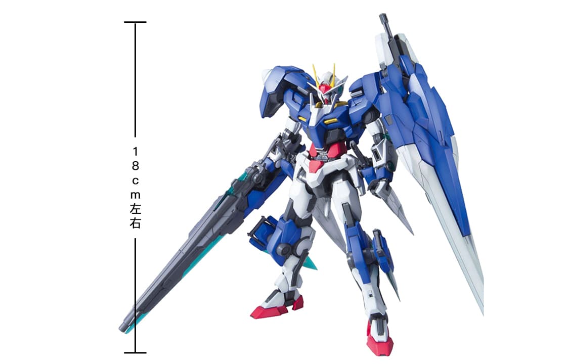 BANDAI MG 1100 00 GN-00007S 00 18cm - изображение 7