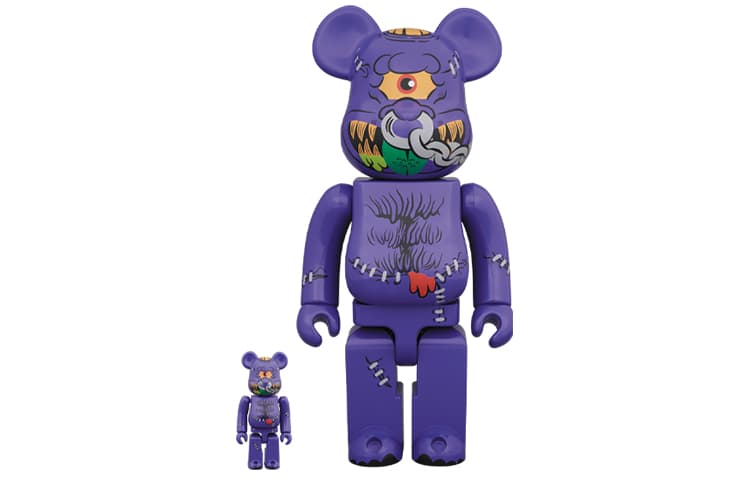 Фигурка BE@RBRICK Horn Head Purple 100%400% - изображение 1