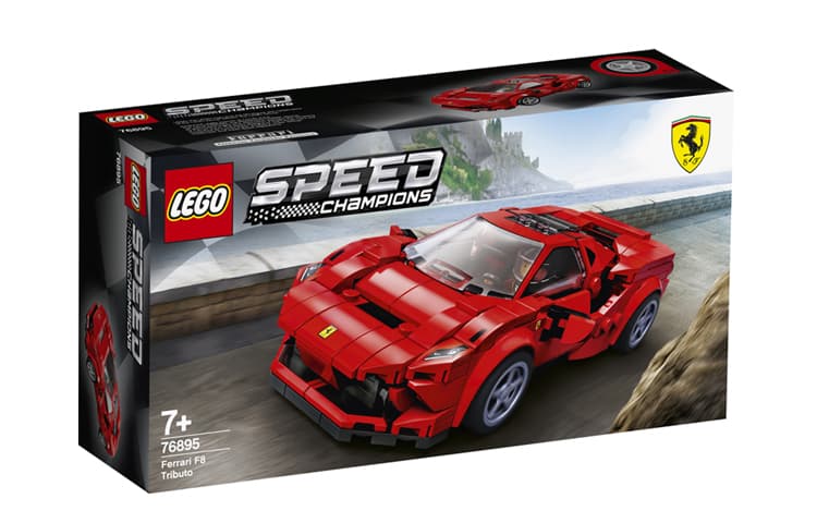 Конструктор LEGO Ferrari F8 76895 - изображение 3