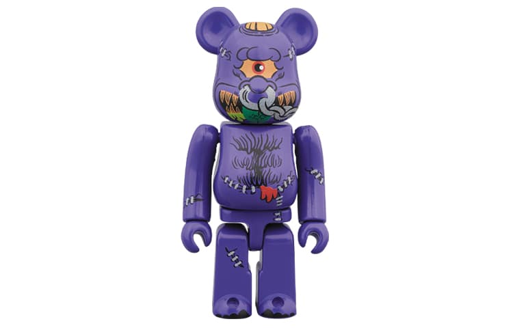 Фигурка BE@RBRICK Horn Head Purple 100%400% - изображение 2