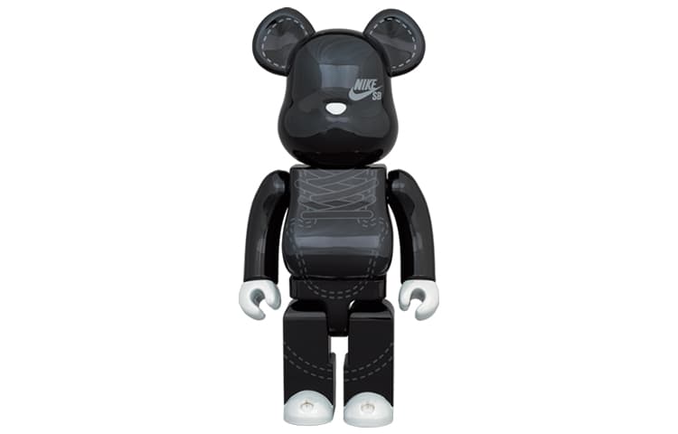 Фигурка BE@RBRICK x Nike SB 2020 Black - изображение 3