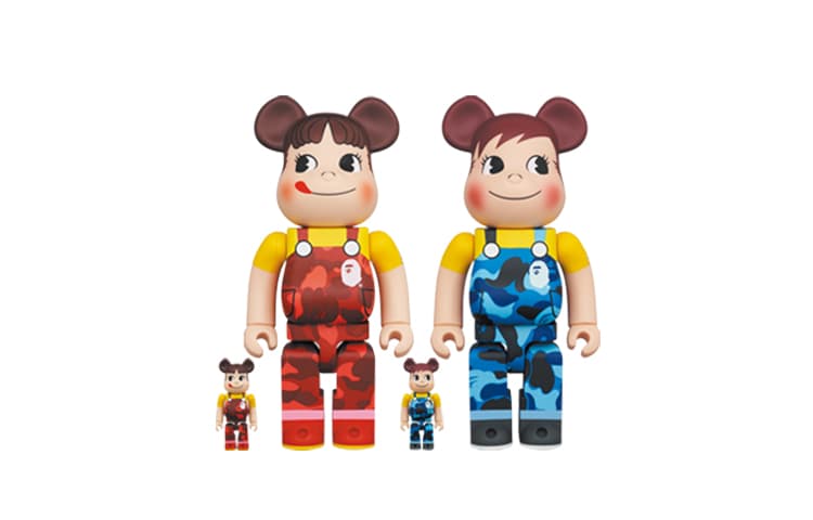Фигурка BE@RBRICK x BAPE Peko & Poko Set - изображение 2