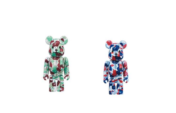 Фигурка BERBRICK x BAPE CAMO 1 100 24 - изображение 8