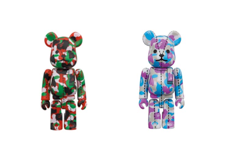 Фигурка BE@RBRICK x BAPE CAMO - изображение 4