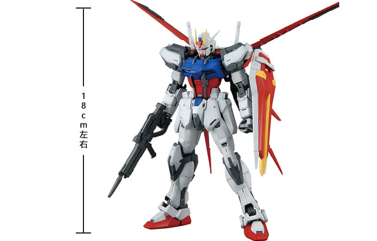 BANDAI MG 1100 SEED 18cm - изображение 5