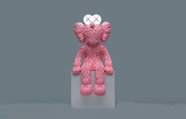 Фигурка KAWS Seeing Figure Pink LED - изображение 2