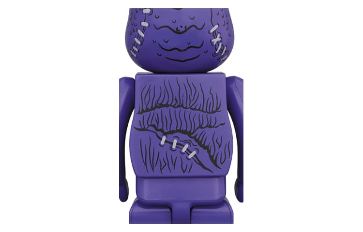 Фигурка BE@RBRICK Horn Head Purple 100%400% - изображение 4