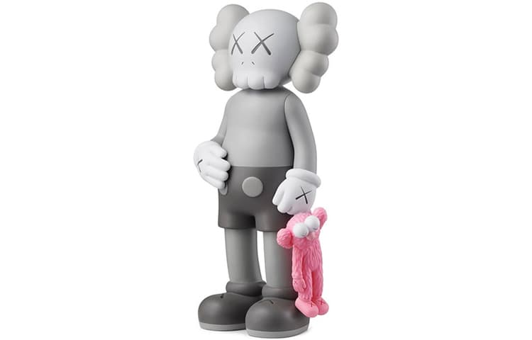 Фигурка KAWS Share Vinyl Figure Grey - изображение 2