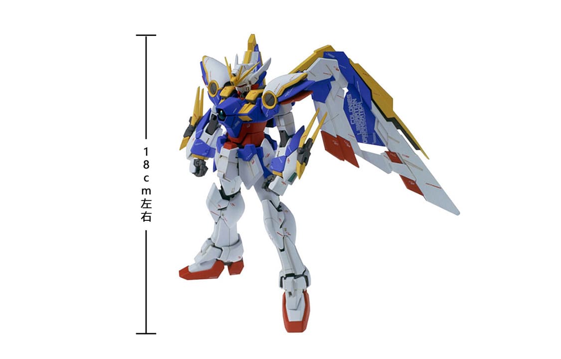 BANDAI MG 1100 W XXXG-01W 18cm - изображение 4