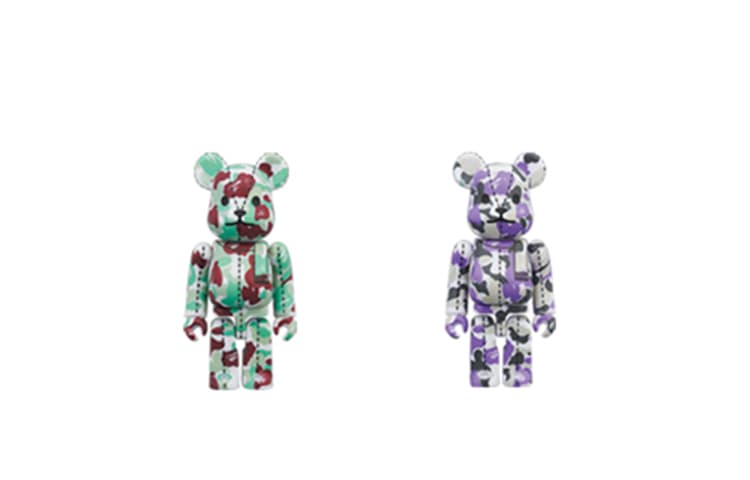 Фигурка BERBRICK x BAPE CAMO 1 100 24 - изображение 7