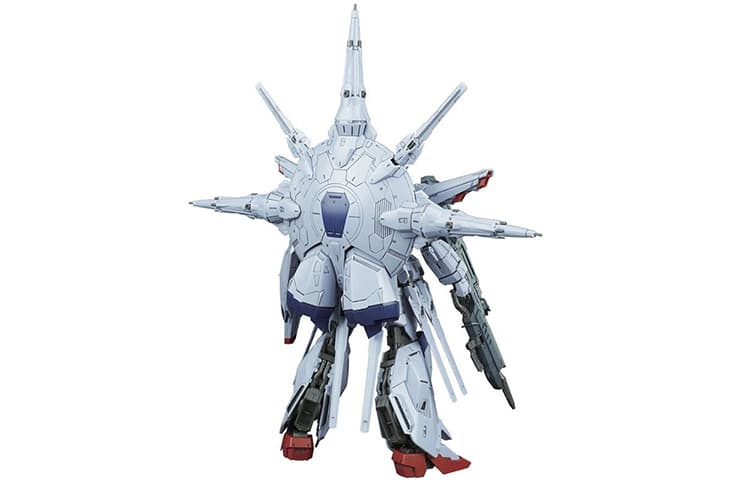 BANDAI MG 1100 SEED ZGMF-X13A 18cm - изображение 4