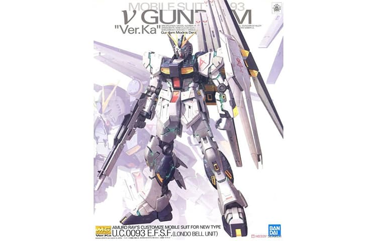 BANDAI MG 1100 RX-93 Ver.Ka 18cm - изображение 3