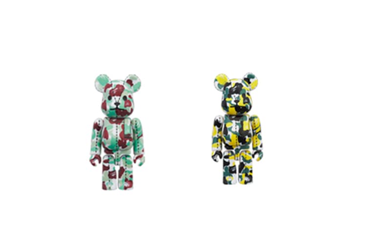 Фигурка BERBRICK x BAPE CAMO 1 100 24 - изображение 6