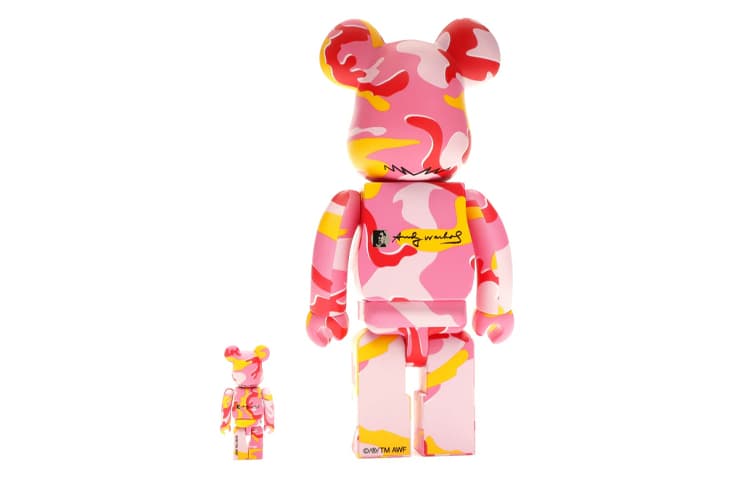 Фигурка BERBRICK Andy Warhol Camo 7cm28cm70cm - изображение 3