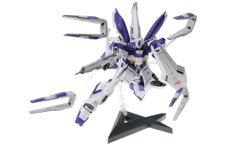 BANDAI MG 1100 Hi-RX-93-2Ver.Ka 18cm - изображение 4