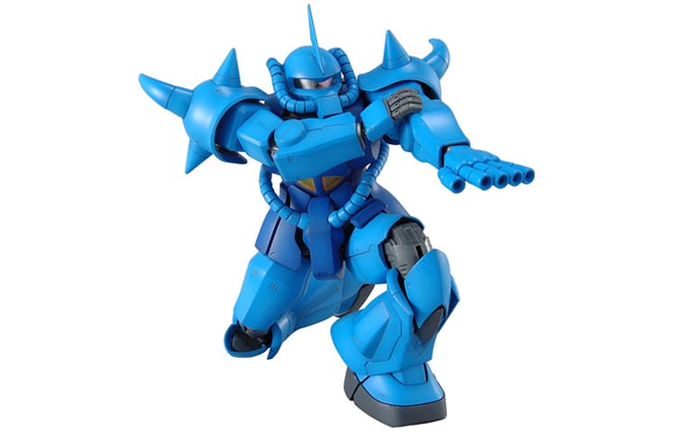 BANDAI MG 1100 MS-07B Ver.2.0 18cm - изображение 3