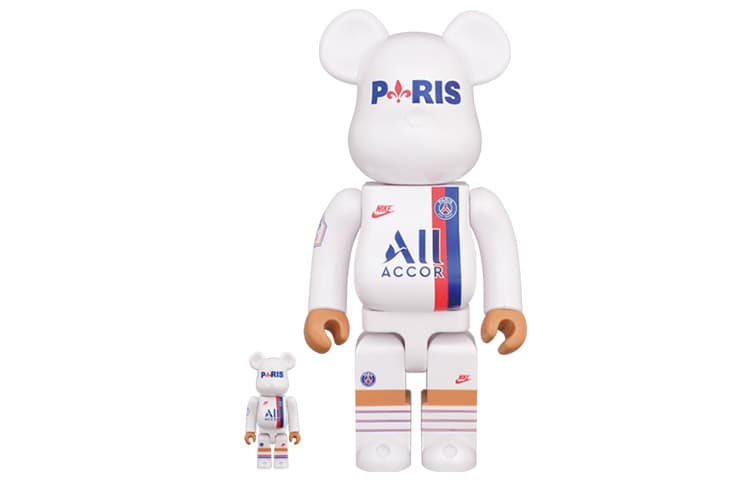 Фигурка BE@RBRICK Paris Saint-Germain 100%400% - изображение 1