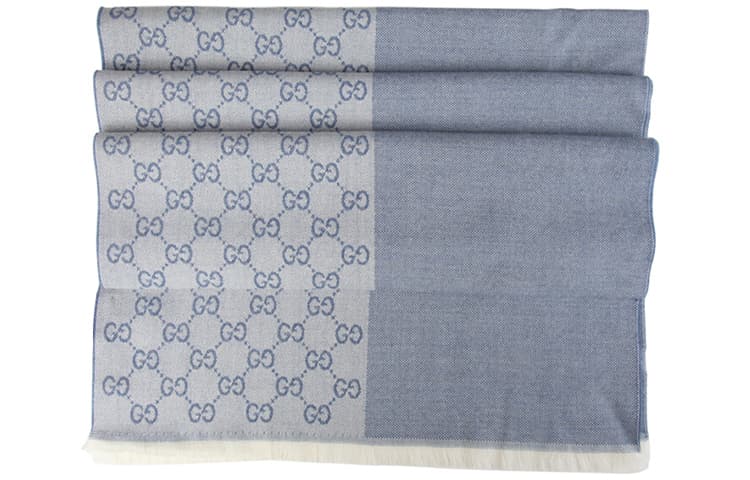 Шарф Gucci Scarf Light Blue - изображение 3