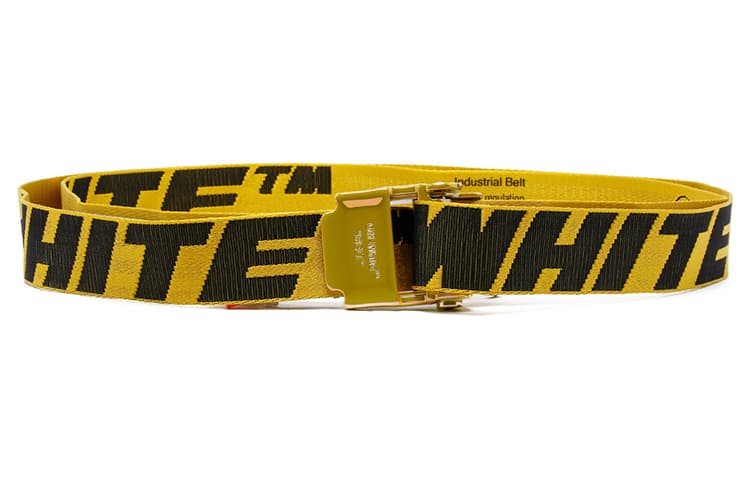 Ремень OFF-WHITE 2.0 Industrial Yellow Belt - изображение 1