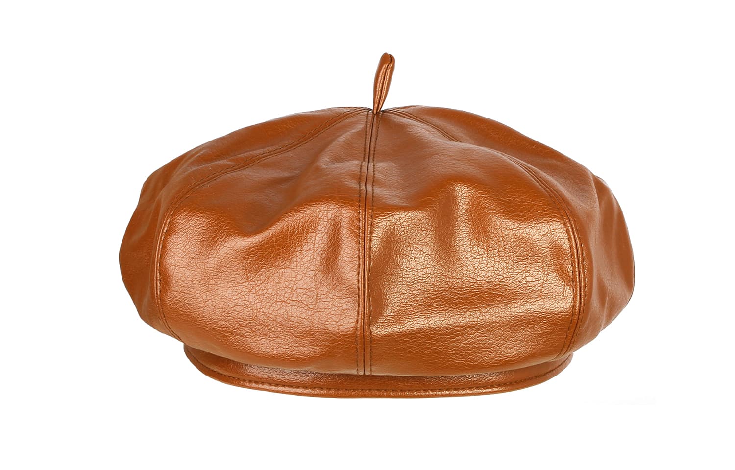 Берет MUSTKOO Pumpkin Leather Beret - изображение 2