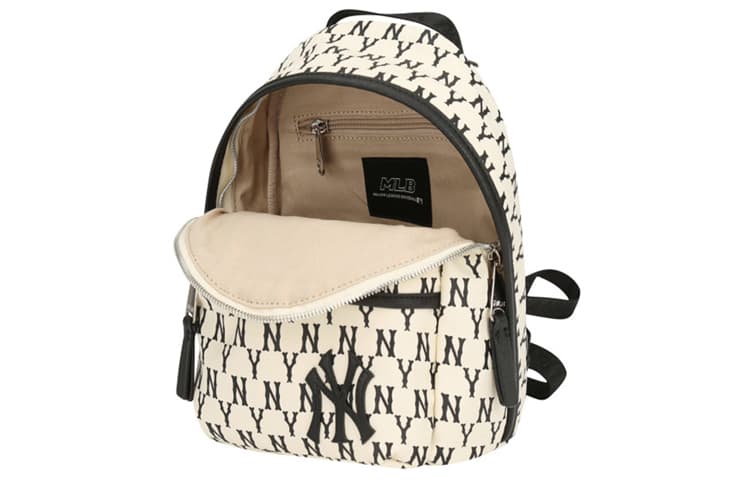 Рюкзак MLB Monogram NY Yankees Ivory/Black - изображение 3