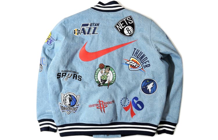 Бомбер Supreme x Nike NBA Teams Warm-Up Jacket - изображение 2