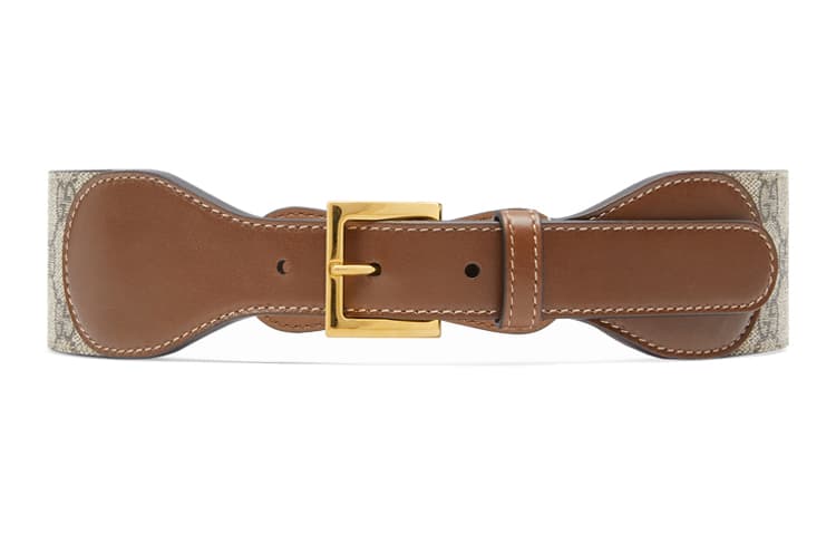 Ремень Gucci Horsebit Belt Brown 4cm - изображение 3